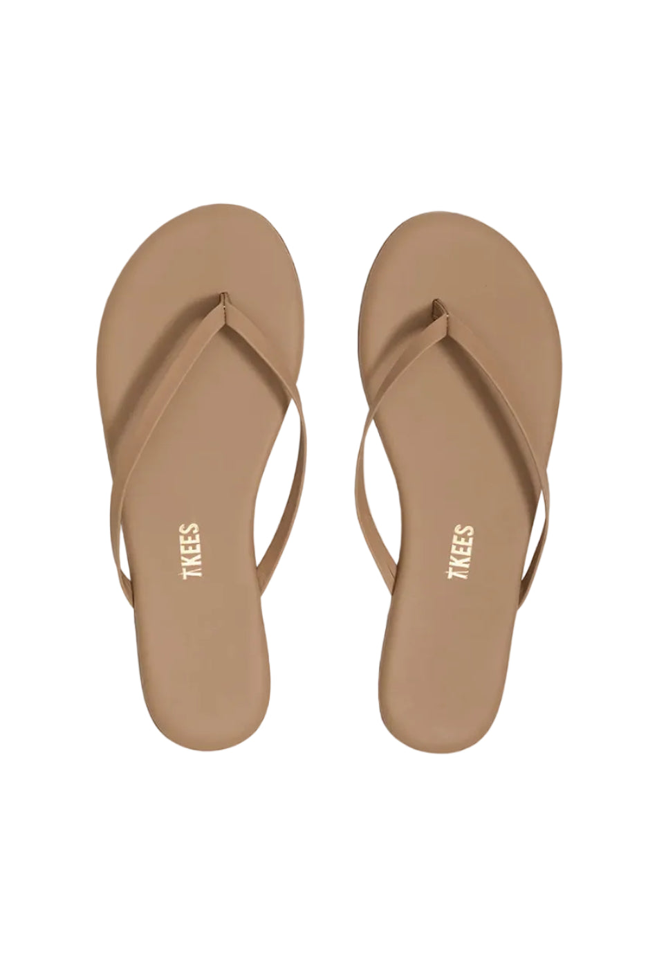 tkees Lily foundations matte nudes Cocobutter flip flop leather sandals tan nude 
