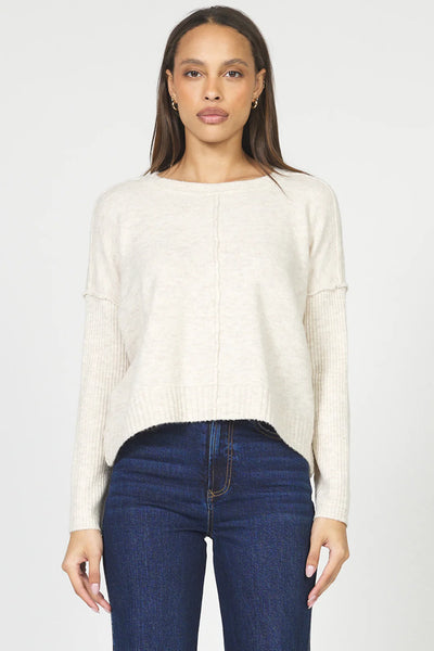maxwell-james-jeans-dear-john-ayat-sweater-top-black-cream