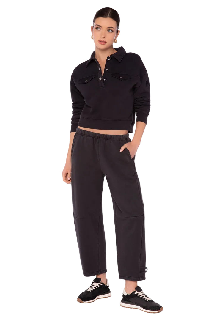 velvet heart Joshua sweatpants with the hancock pullover matching set in black