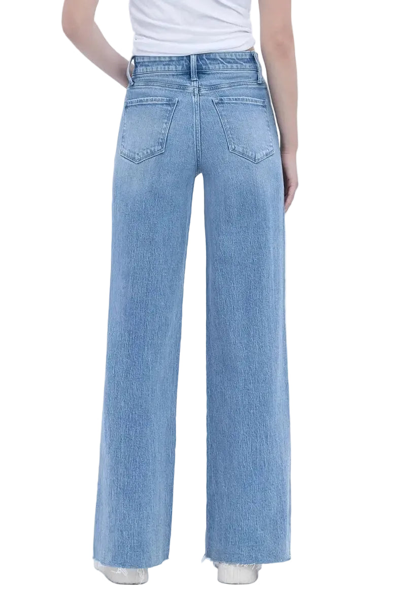 Vervet Olivia High Rise Wide Leg Jean – Maxwell James