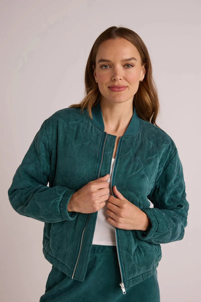 maxwell-james-bella-dahl-wynter-quilted-bomber-hunter-pine